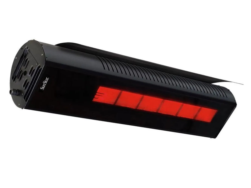 High-intensity SunStar 50N10-SGL0 infrared heater for large-scale outdoor heating with remote ignition.