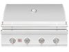 Summerset Sizzler 32" Built‑In Gas Grill – 443 SS Closed Lid Front View