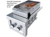 Sunstone SUN13CPRO commercial size deep fryer and steamer insert with stainless steel basket and lid
