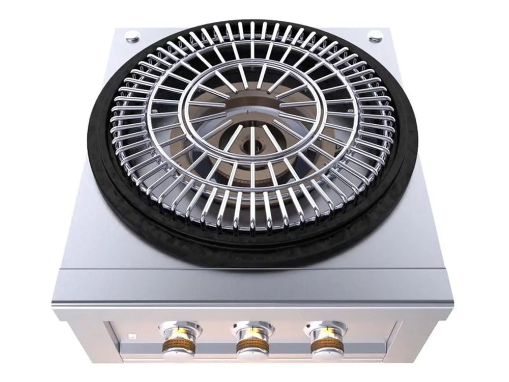 Sunstone SUN24PCB 19-inch solid steel griddle with drip pan accessory