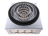 Sunstone SUN24PCB 20-inch 304 stainless steel 3-in-1 circular cooking grate over 65K BTU power burner