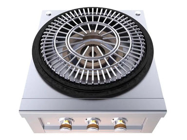 Sunstone SUN24PCB 20-inch 304 stainless steel 3-in-1 circular cooking grate over 65K BTU power burner