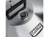Sunstone SUN24PCB circular grill surface with meats on 304 stainless steel cooking grate