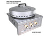 Sunstone SUN24PCB 65,000 BTU power burner with circular 304 stainless steel cooking grate