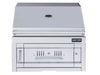 Sunstone SUNCHSZ28 28-inch charcoal grill with 304 stainless steel hood and temperature gauge