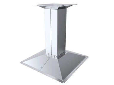 Full view of Sunstone SUNJKPOST 22-Inch 304 Stainless Steel Post Fixture Mount for freestanding appliance jacket installations.