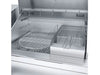 Sunstone SUNPLT40 pellet grill with deep fryer basket insert accessory