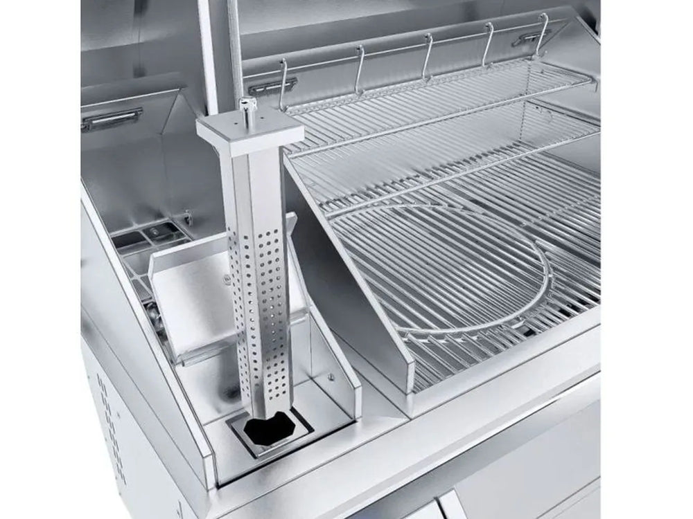 Sunstone SUNPLT40 40-inch pellet grill with integrated cold smoker and stainless steel construction