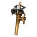 Sunstone P-AIvalve brass auto ignition gas valve for LP or natural gas grills, replacement control valve with mounting bracket and terminals.