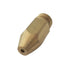 Sunstone P-Orfice-NG natural gas orifice for main burner valve, brass NG orifice fitting replacement part, close-up on white background.