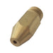 Sunstone P-Orfice-IR-LP IR propane orifice for grill valves, brass LP orifice fitting replacement part, close-up on white background.
