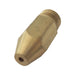 Sunstone P-Orfice-IR-NG IR natural gas orifice for grill valves, brass NGorifice fitting replacement part, close-up on white background.