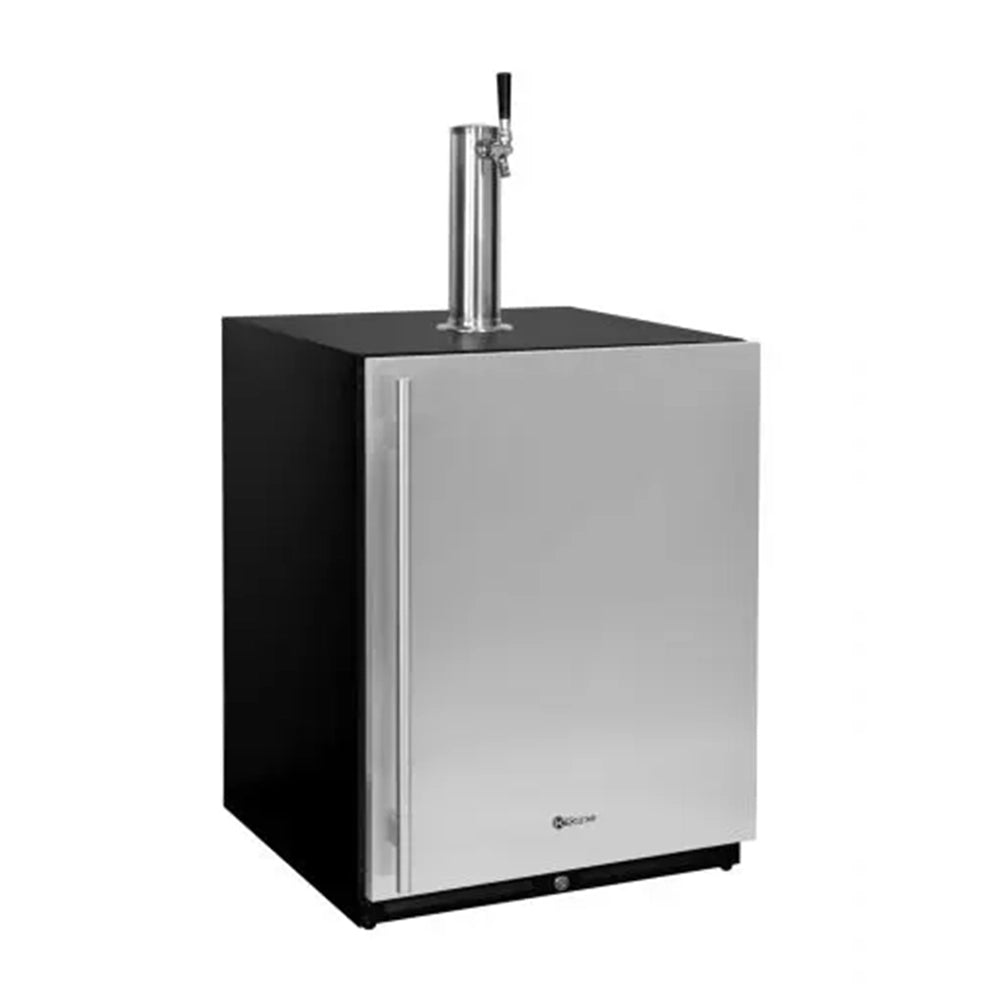 Kegco 24" Single Tap ADA Kegerator - Built-In, Left Hinge