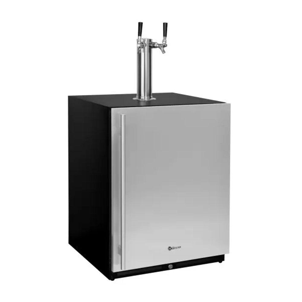 Kegco 24" Single Tap ADA Kegerator - Built-In, Left Hinge