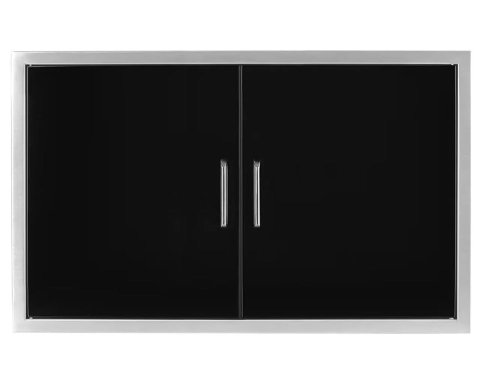 Wildfire WFDDR3821-BSS 38×21 black stainless double access door