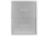Wildfire WFDDW1622-SS Double Access Drawer 16" × 22" Front View