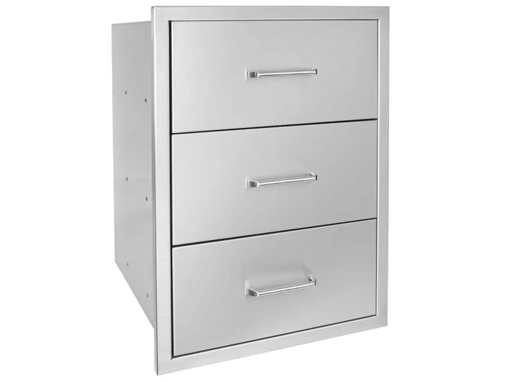 Wildfire WFTDW1926-SS Triple Access Drawer
